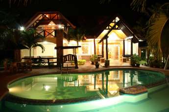Resort at night