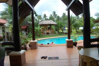 View of the pool