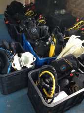 diving