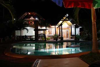 Resort at night