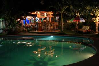 Resort at night