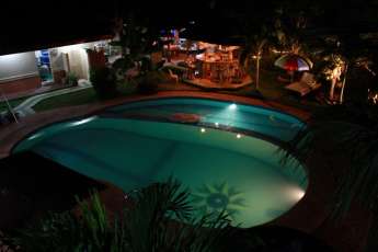 Resort at night